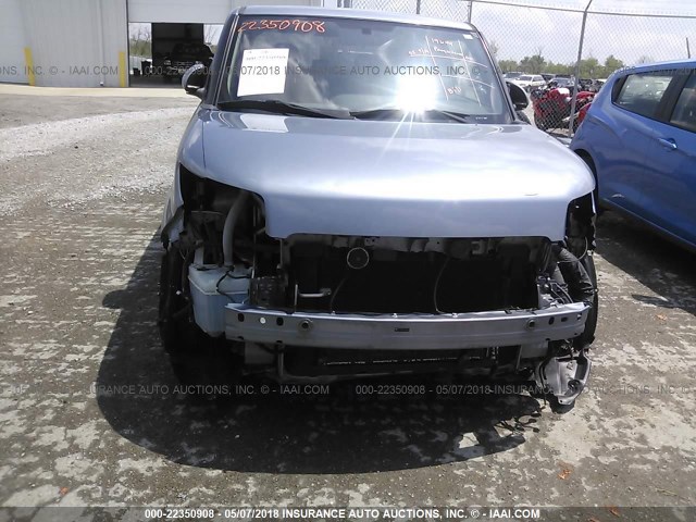 JTLKE50E391093319 - 2009 TOYOTA SCION XB GRAY photo 6