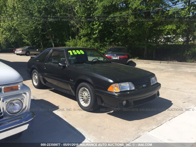 1FABP42E4JF243237 - 1988 FORD MUSTANG GT BLACK photo 1