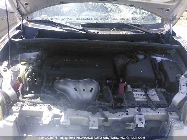 JTLKE50E791064048 - 2009 TOYOTA SCION XB SILVER photo 10