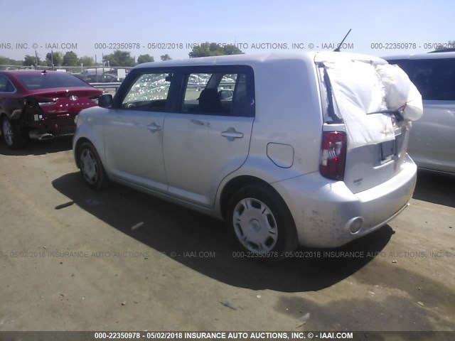 JTLKE50E791064048 - 2009 TOYOTA SCION XB SILVER photo 3