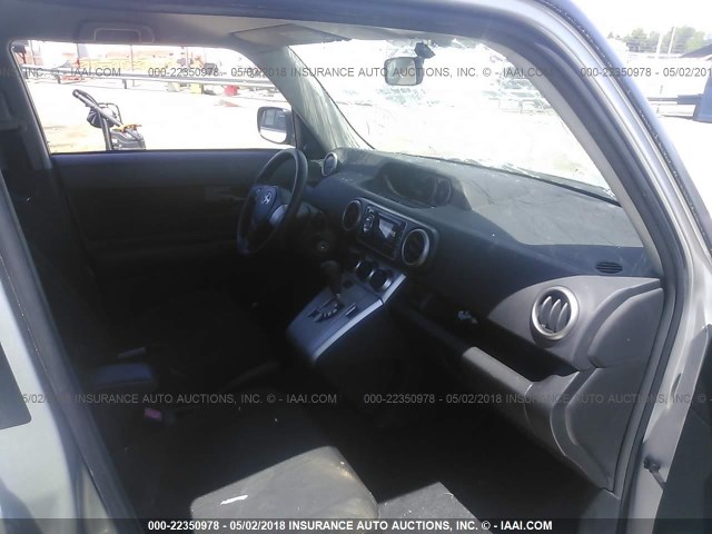 JTLKE50E791064048 - 2009 TOYOTA SCION XB SILVER photo 5