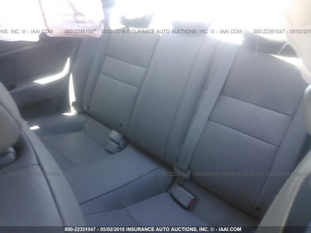 2HGFG12908H552212 - 2008 HONDA CIVIC EXL BLUE photo 8