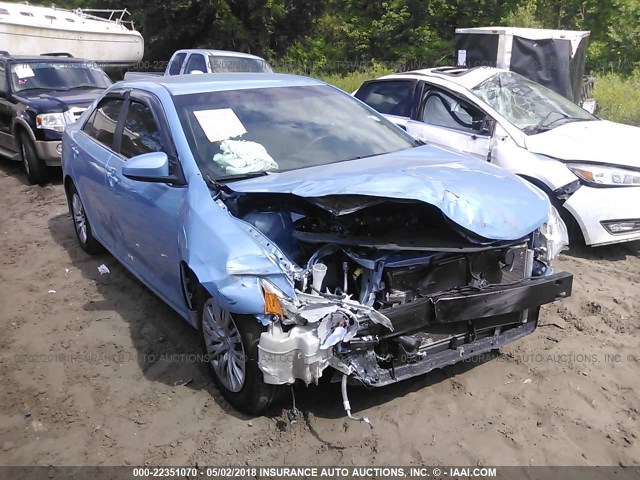 4T1BF1FK0CU632186 - 2012 TOYOTA CAMRY SE/LE/XLE Light Blue photo 6