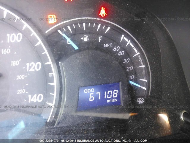 4T1BF1FK0CU632186 - 2012 TOYOTA CAMRY SE/LE/XLE Light Blue photo 7