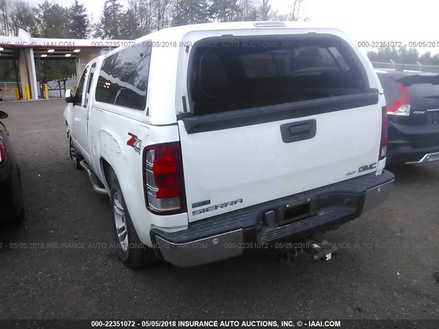 1GTEK19047Z593506 - 2007 GMC NEW SIERRA K1500 WHITE photo 3