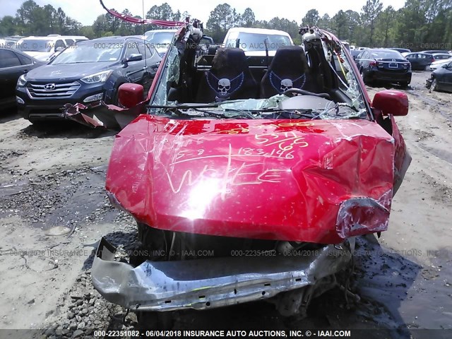 1GCJTDFE1C8112852 - 2012 CHEVROLET COLORADO LT RED photo 6