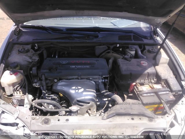 4T1BE32K46U122402 - 2006 TOYOTA CAMRY LE/XLE/SE Күміс фото 10