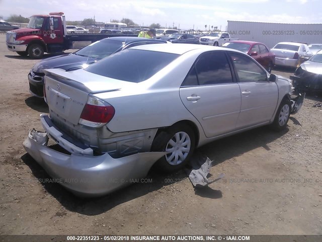 4T1BE32K46U122402 - 2006 TOYOTA CAMRY LE/XLE/SE Күміс фото 4