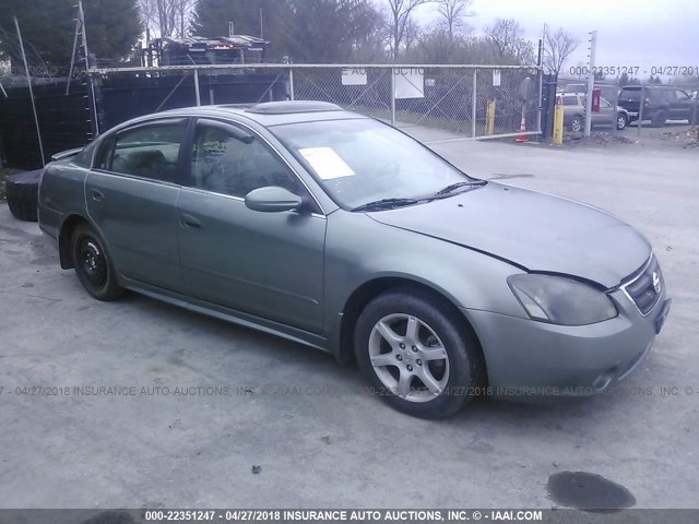 1N4BL11D93C191580 - 2003 NISSAN ALTIMA SE GREEN photo 1