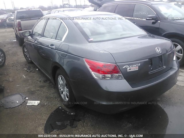 1HGCP26499A042948 - 2009 HONDA ACCORD LXP GRAY photo 3