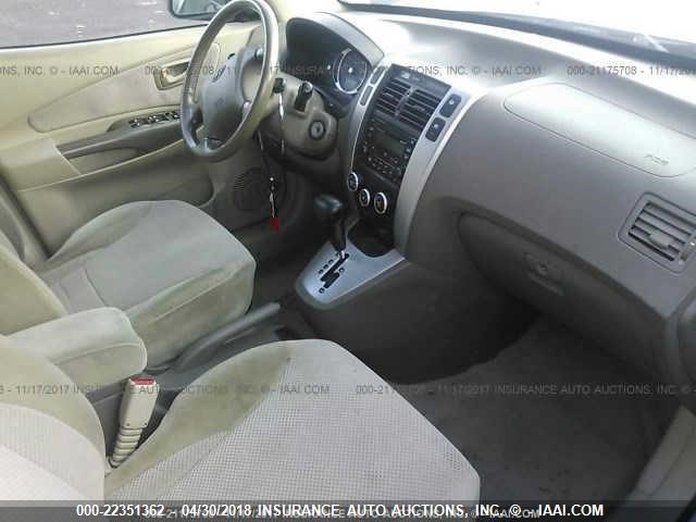 KM8JN12D67U609345 - 2007 HYUNDAI TUCSON SE/LIMITED WHITE photo 5