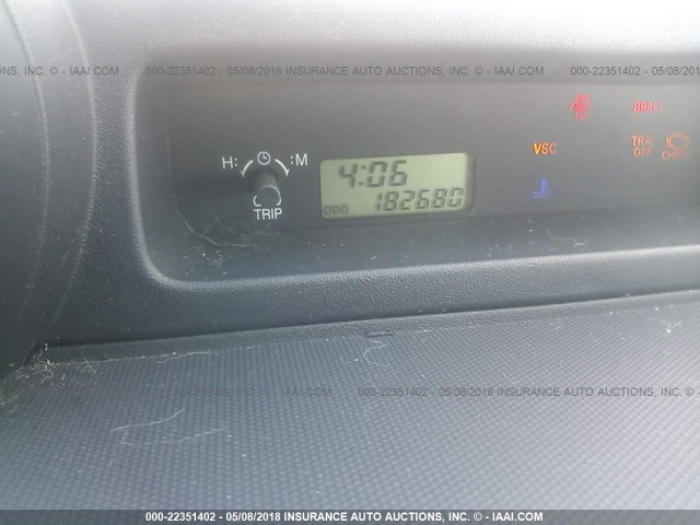 JTLKT334750210168 - 2005 TOYOTA SCION XB GRAY photo 7