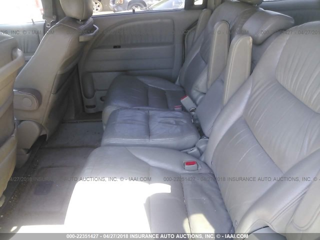 5FNRL38735B118747 - 2005 HONDA ODYSSEY EXL ლურჯი ფოტო 8