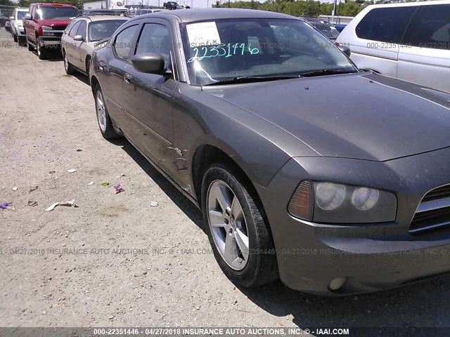 2B3CA3CV9AH194478 - 2010 DODGE CHARGER SXT GRAY photo 6