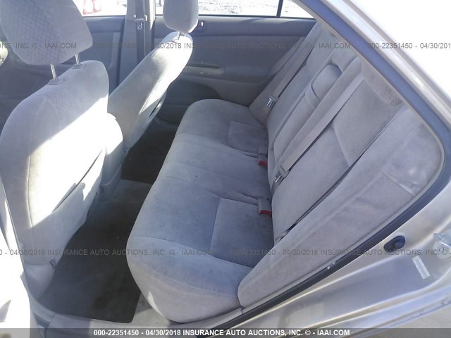 4T1BE32KX3U159448 - 2003 TOYOTA CAMRY LE/XLE/SE GOLD photo 8