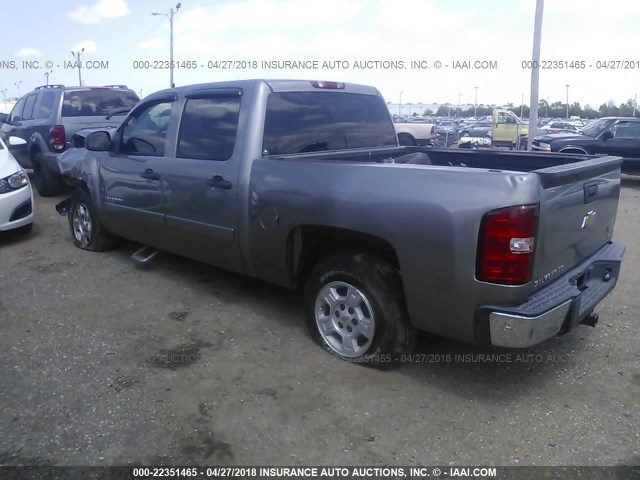 3GCEC13J78G278330 - 2008 CHEVROLET SILVERADO C1500 GRAY photo 3