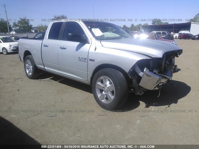 1C6RR6GT7GS147468 - 2016 RAM 1500 SLT SILVER photo 1