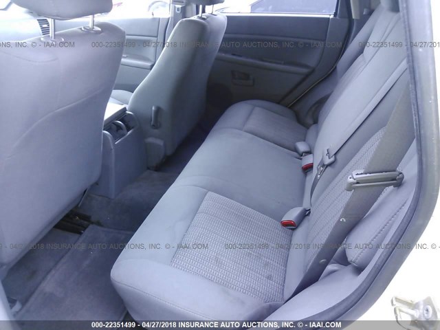 1J8GS48KX7C517099 - 2007 JEEP GRAND CHEROKEE LAREDO/COLUMBIA/FREEDOM 白色 照片 8