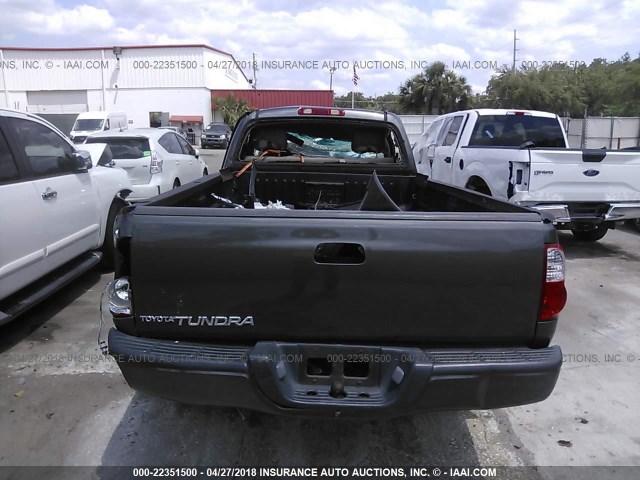 5TBJU32185S452694 - 2005 TOYOTA TUNDRA GRAY photo 8