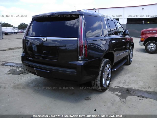 1GYS3BKJ0JR108160 - 2018 CADILLAC ESCALADE LUXURY GRAY photo 4