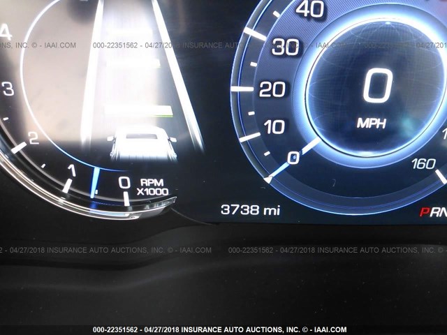 1GYS3BKJ0JR108160 - 2018 CADILLAC ESCALADE LUXURY ნაცრისფერი ფოტო 7