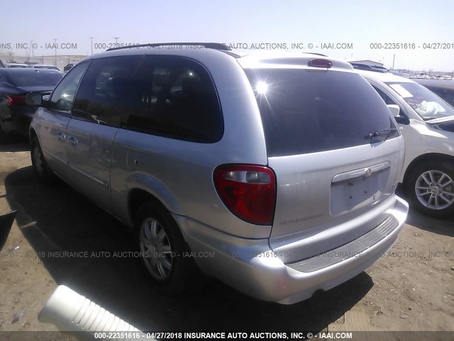 2A4GP54L97R206875 - 2007 CHRYSLER TOWN & COUNTRY TOURING SILVER photo 3