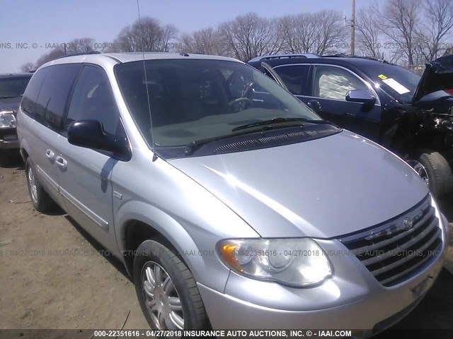 2A4GP54L97R206875 - 2007 CHRYSLER TOWN & COUNTRY TOURING SILVER photo 6