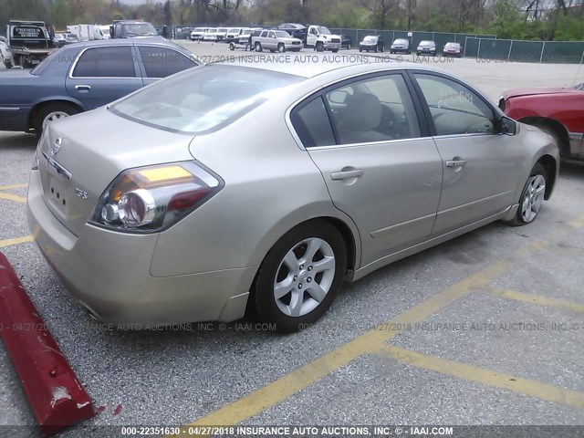 1N4AL21E39N545410 - 2009 NISSAN ALTIMA 2.5/2.5S GOLD photo 4