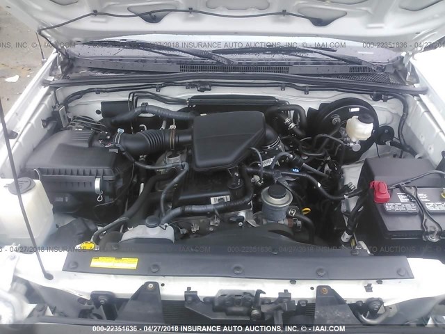 5TFUX4EN2FX039889 - 2015 TOYOTA TACOMA ACCESS CAB Ақ фото 10