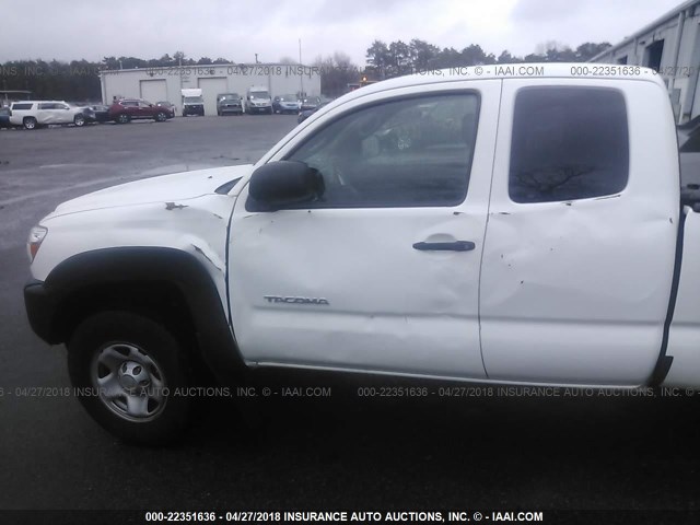 5TFUX4EN2FX039889 - 2015 TOYOTA TACOMA ACCESS CAB Ақ фото 6