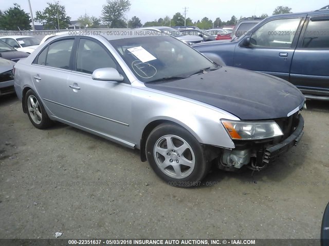 5NPEU46F17H270090 - 2007 HYUNDAI SONATA SE/LIMITED SILVER photo 1