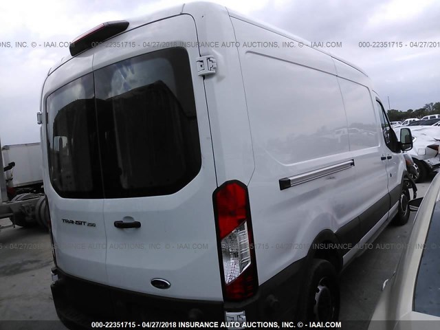 1FTYR2CM7JKA23672 - 2018 FORD TRANSIT T-250 WHITE photo 4