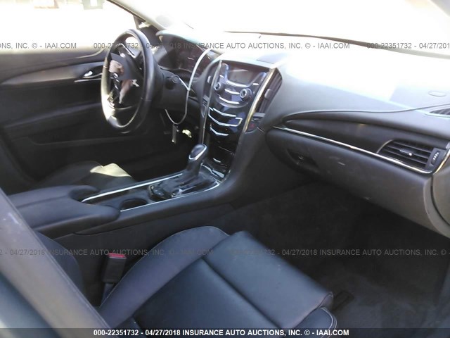 1G6AA5RA8E0184740 - 2014 CADILLAC ATS GRAY photo 5