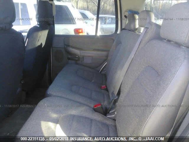 1FMZU72K24UA87249 - 2004 FORD EXPLORER XLS/XLS SPORT GRAY photo 8