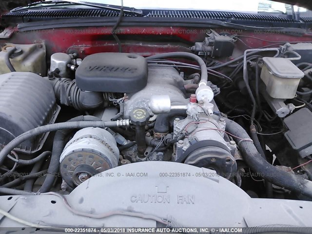 1GBKC34J7VJ114197 - 1997 CHEVROLET GMT-400 C3500-HD RED photo 9