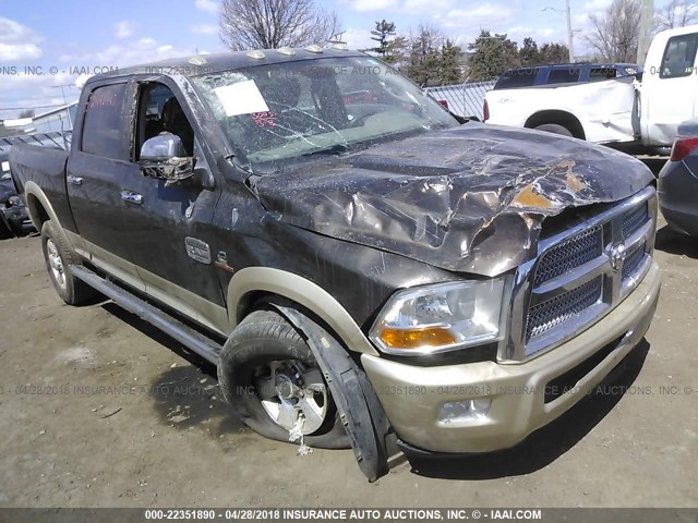 3C6UR5GLXEG114358 - 2014 RAM 2500 LONGHORN BLACK photo 1