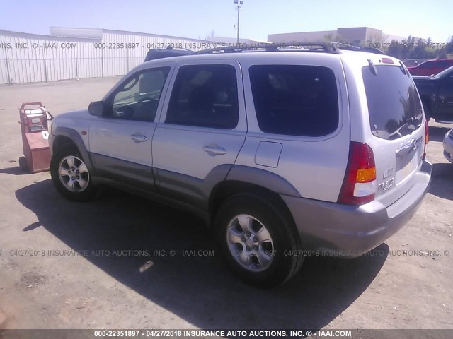 4F2YU08181KM00253 - 2001 MAZDA TRIBUTE LX/ES 银色 照片 3