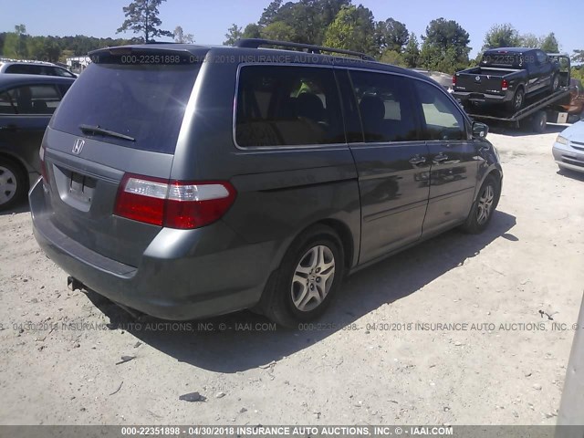 5FNRL38427B432897 - 2007 HONDA ODYSSEY EX 灰色 照片 4