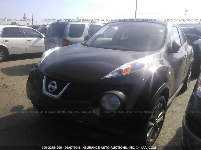 JN8AF5MRXBT010095 - 2011 NISSAN JUKE S/SV/SL BLACK photo 2