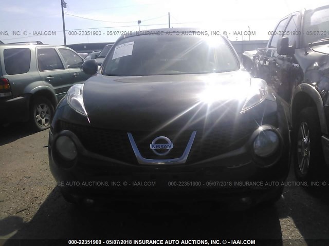 JN8AF5MRXBT010095 - 2011 NISSAN JUKE S/SV/SL BLACK photo 6