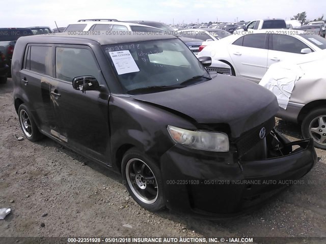 JTLKE50E381060514 - 2008 TOYOTA SCION XB 紫色 照片 1
