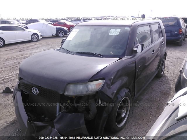 JTLKE50E381060514 - 2008 TOYOTA SCION XB 紫色 照片 2