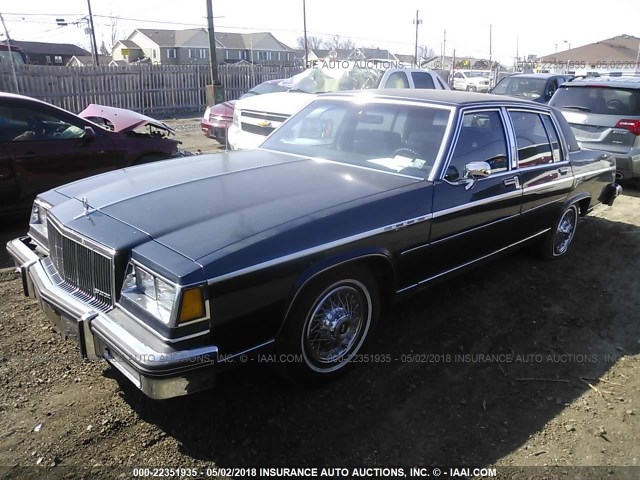 1G4AW69Y8CH489280 - 1982 BUICK ELECTRA PARK AVENUE BLUE photo 2