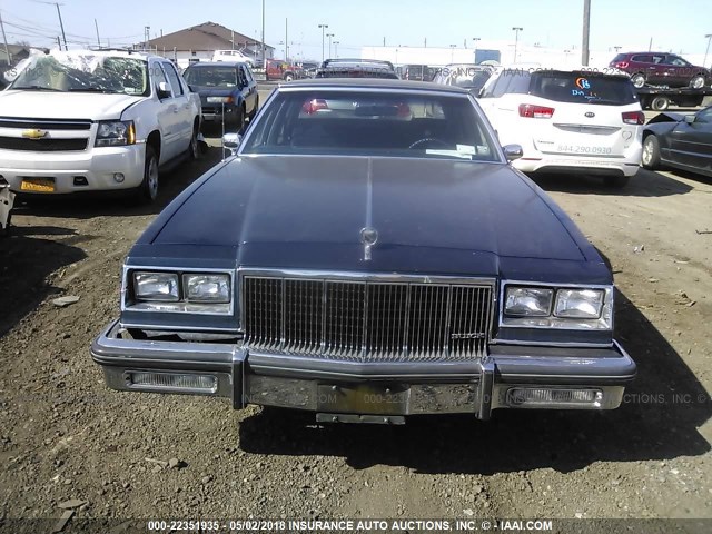 1G4AW69Y8CH489280 - 1982 BUICK ELECTRA PARK AVENUE BLUE photo 6