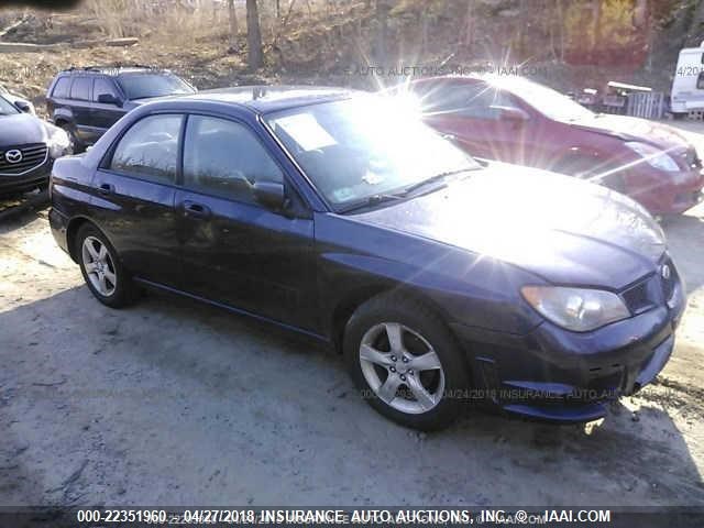 JF1GD67636G501387 - 2006 SUBARU IMPREZA 2.5I BLUE photo 1