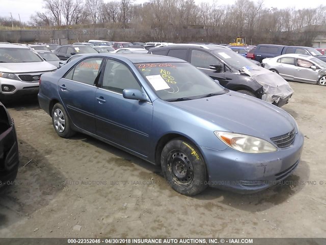 4T1BE32K43U674042 - 2003 TOYOTA CAMRY LE/XLE/SE ლურჯი ფოტო 1