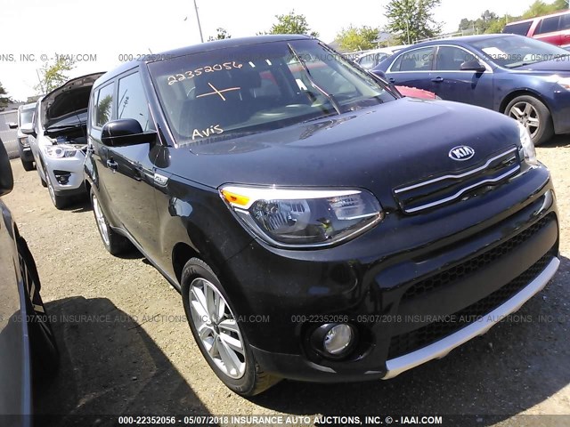 KNDJP3A51J7510555 - 2018 KIA SOUL + BLACK photo 1