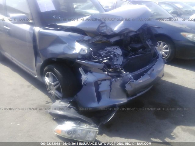 JTLZE4FEXC1142782 - 2012 TOYOTA SCION XB Light Blue photo 6