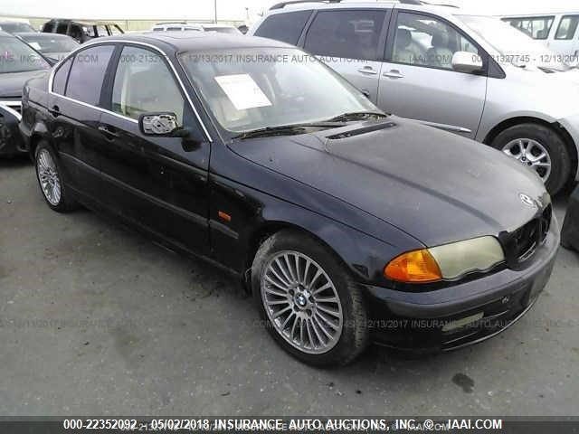 WBAAV534X1FJ67690 - 2001 BMW 330 I BLACK photo 1