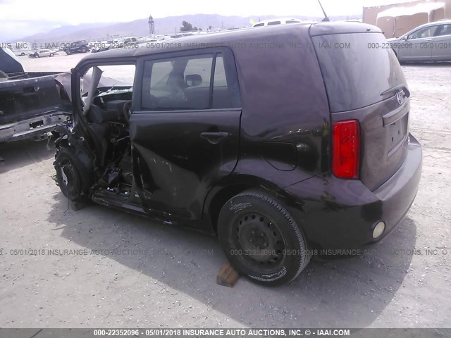 JTLKE50E391080487 - 2009 TOYOTA SCION XB იასამნისფერი ფოტო 3